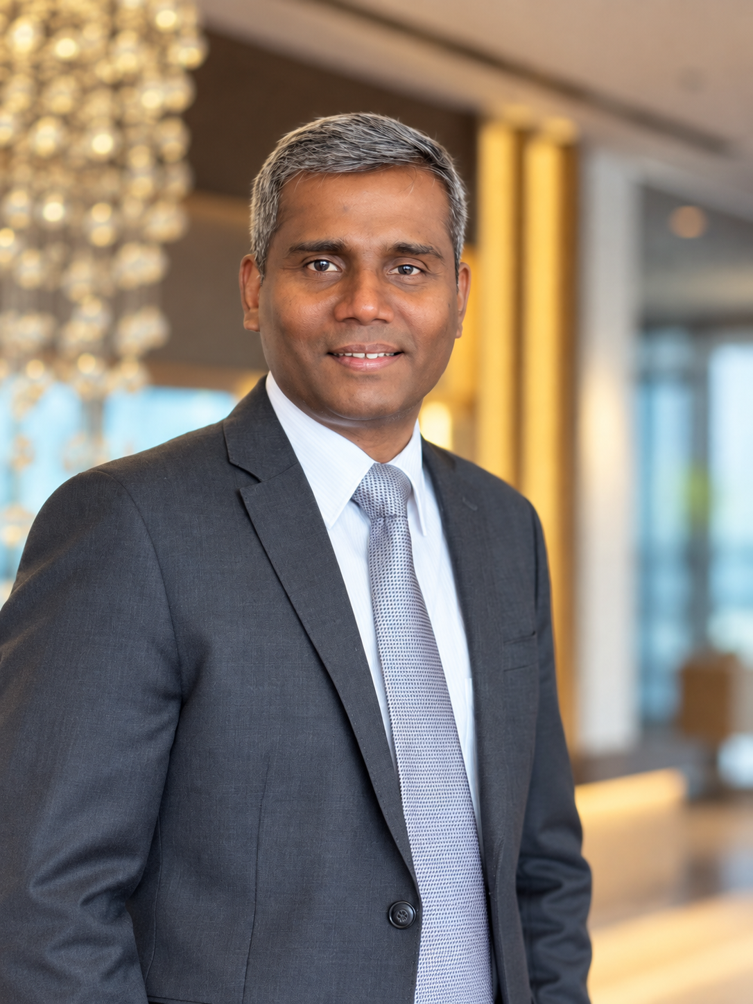 Professional portrait of Arun Venkatesan.